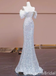 Gorgeous Silver Strapless Mermaid Long Party Dress Prom Dresses ,WGP1774