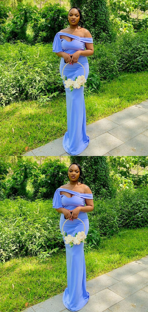 PopularPurple Sweatheart Mermaid Bridesmaid Dresses for Wedding Party, BDS0242