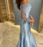 Elegant Mermaid Off Shoulder Long Sleeves Party Prom Dresses,Evening Dresses,WGP344