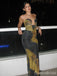 Vintage Black Mermaid Strapless Long Prom Dress to Impress,WGP1730