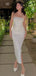 Popular White Straight Across Long Formal Gown to Impress,WGP1896