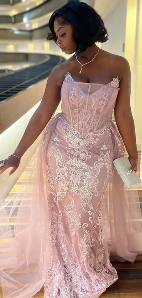 Popular Pink Mermaid Long Formal Gown to Impress,WGP1909