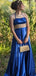 Popular Blue Spaghetti Straps Long Formal Gown to Impress,WGP1899