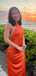 Elegant Orange Mermaid Long Formal Gown to Impress,WGP1870