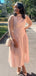 Formal Pink Long Sleeve A-line Long Formal Gown to Impress,WGP1781