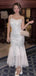 Sparkly White Spaghetti Straps Sweetheart Mermaid Long Formal Gown to Impress,WGP1784