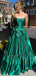 Elegant Green A-line Long Formal Gown to Impress,WGP1770