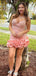 Sparkly Pink Sweetheart Homecoming Dress Graduation Party Dress , QB0892