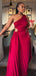 Elegant Red A-line Long Formal Gown to Impress,WGP1778