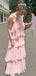 Elegant Pink Long Formal Gown to Impress,WGP1769