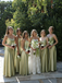 Simple Sage Green Bridesmaid Dress for Wedding Party, BDS0255