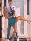 Cute Sweetheart Green Homecoming Dress Graduation Party Dress , QB0876