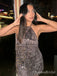Sparkly Gray Homecoming Dress Graduation Party Dress , QB0883