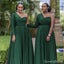 Sexy One Sleeve Mermaid Bridesmaid Dresses for Wedding Party, BDS0246
