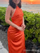 Elegant Orange Mermaid Long Formal Gown to Impress,WGP1870