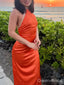 Elegant Orange Mermaid Long Formal Gown to Impress,WGP1870