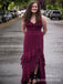 Popular Purple Spaghetti Straps Long Formal Gown to Impress,WGP1897