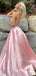 Elegant Pink A-line Sweetheart Long Formal Gown to Impress,WGP1748