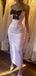 Popular Pink Mermaid Straight Across Long Formal Gown to Impress,WGP1746