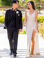 Sexy White Mermaid Long Formal Gown to Impress,WGP1932
