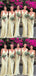Popular Yellow V-neck Mermaid Bridesmaid Dresses for Wedding Party, BDS0240