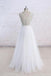 Sexy See Through Scoop Unique Lace Cheap Dresses For Wedding, WD395