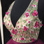 Sexy Open Back V neck Hot Pink Lace Cheap Homecoming Dresses 2018, CM452