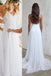 Sexy Backless Unique Casual Cheap Beach Wedding Dresses, WD311