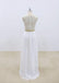 See Through Lace Sheath Cheap Beach Wedding Dresses Online, WD385