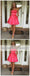 Sweetheart Simple Cute Cheap Short Red Homecoming Dresses Under 100, CM533