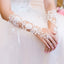 Long Bridal Gloves, Lace Appliques Gloves, Lovely Gloves With Beaded, TYP0573