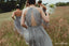Newest Mismatched Charming Grey Chiffon A-line Long Cheap Wedding Party Bridesmaid Dresses, BDS0010