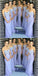 Elegant Mermaid Sweetheart Lavender Satin Bridesmaid Dresses with Appliques, QB0141
