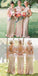 Mermaid Bateau Cap Sleeves Long Cheap Gold Bridesmaid Dresses Online, QB0115