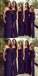Sexy Mermaid Sweetheart Long Cheap Dark Blue Bridesmaid Dresses with Lace, QB0163