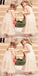 Lovely Round Neck Ivory Tulle Long Cheap Flower Girl Dresses, QB0223