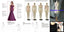 Sexy See-through Rhinestones Beads  Irregular Hem Short Party Gowns Prom Dresses, WGP220