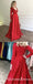Stylish Embroidery Beaded Long Sleeves Satin Evening Prom Dresses, QB0781