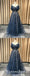 Unique Blue Short Sleeve V Neck Long Cheap Prom Dresses, QB0654