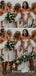 Marvelous Elastic Satin Off-The -Shoulder Sheath Bridesmaid Dresses, QB0646