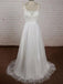Lace Straps See Through Lace A-line Cheap Dresses For Wedding, WD399